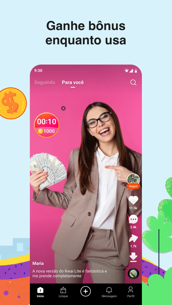 Kwai Lite - Simples & Rápido screenshot
